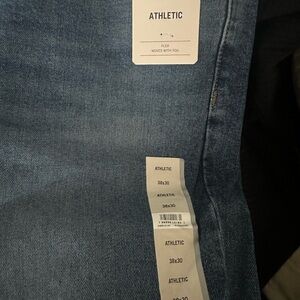 Athletic Blue Jeans